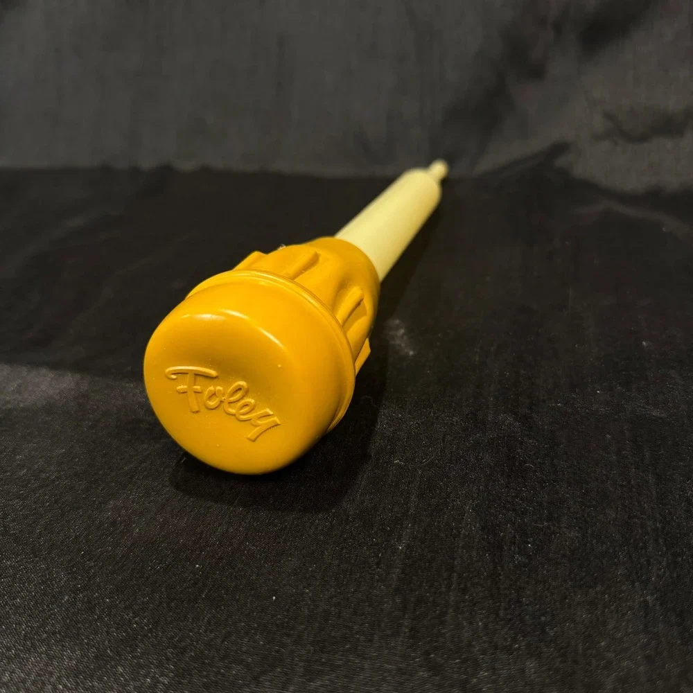 Vintage Foley Nylon Turkey Baster Yellow Rubber Bulb Retro Kitchen Tool 10.5 in